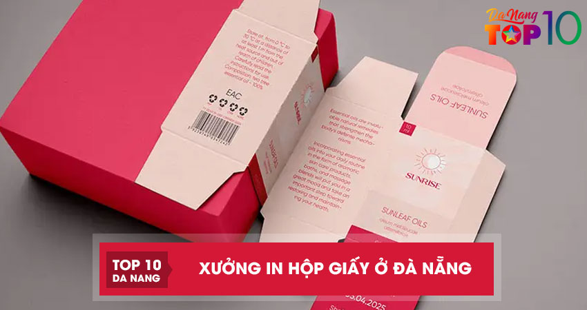 10 xưởng in hộp giấy ở Đà Nẵng bền đẹp được khách hàng tin tưởng