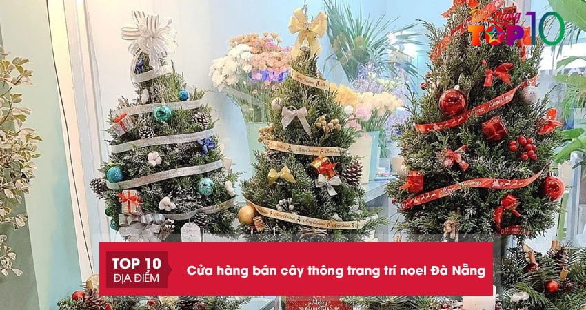 Bỏ túi ngay 15+ cửa hàng bán cây thông trang trí noel Đà Nẵng đẹp, giá rẻ