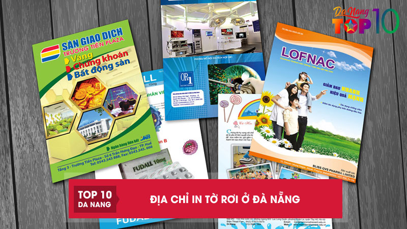 Top 15 địa chỉ in tờ rơi ở Đà Nẵng in nhanh, giá rẻ, đẹp