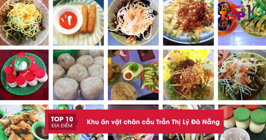 Khu ăn vặt chân cầu Trần Thị Lý Đà Nẵng