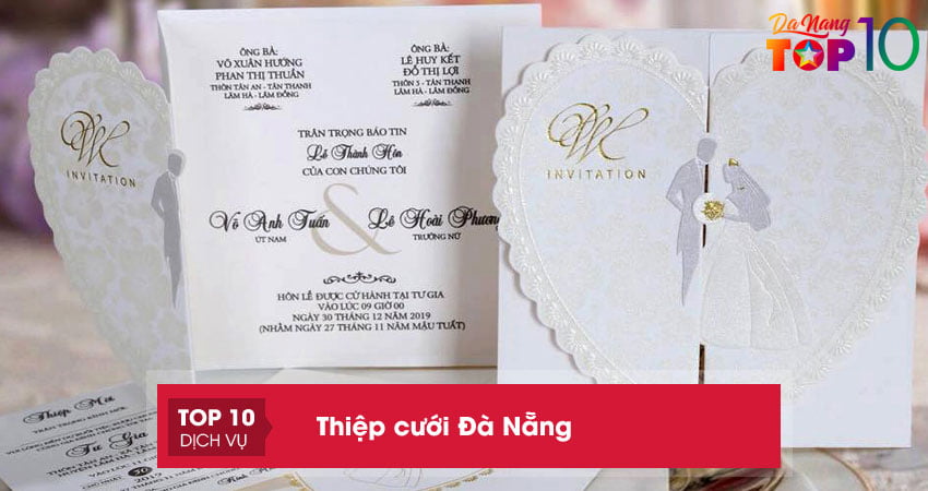 Thiệp cưới Đà Nẵng | 15+ địa điểm in và thiết kế ĐẸP sang trọng