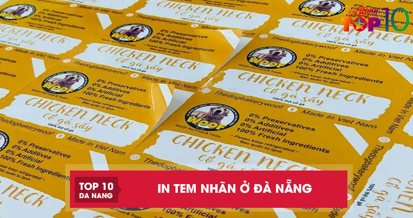 Top 10 địa chỉ in tem nhãn ở Đà Nẵng chất lượng cao, sắc nét