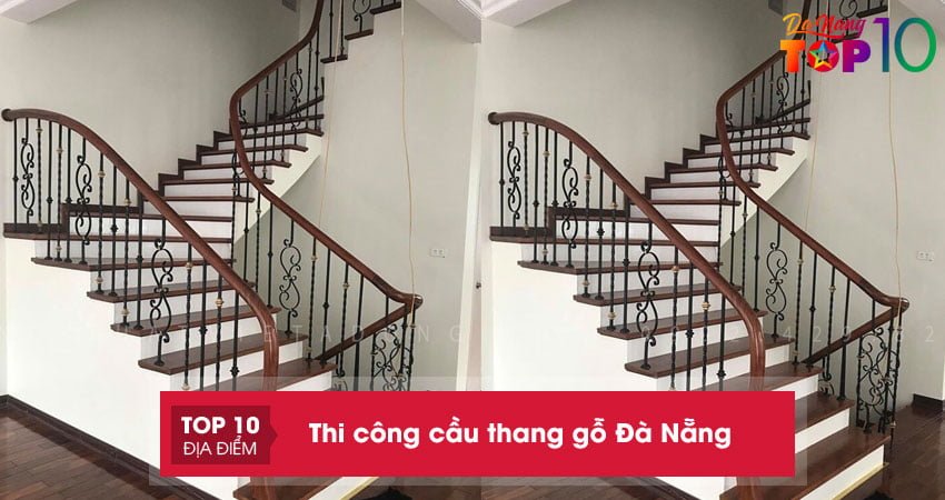 Top 15+ đơn vị thi công cầu thang gỗ Đà Nẵng đáng tin cậy nhất