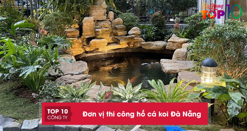 Top 10+ đơn vị thi công hồ cá koi Đà Nẵng đẹp chuyên nghiệp