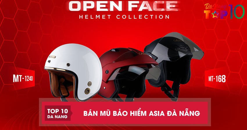 Top 4 địa chỉ bán mũ bảo hiểm Asia Đà Nẵng an toàn, chính hãng