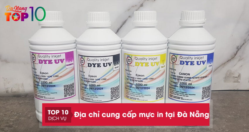 Top 10+ địa chỉ cung cấp mực in tại Đà Nẵng chất lượng giá rẻ